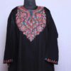 Black Posh Cashmilon Ari Pheran