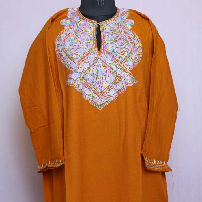 Mustard Shalimar Cashmilon Ari Phiran - Image 2