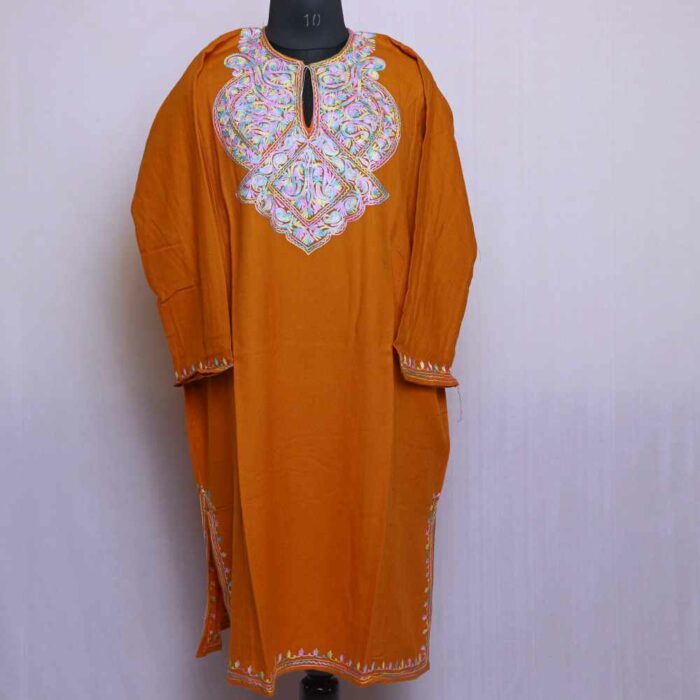 Mustard Shalimar Cashmilon Ari Phiran