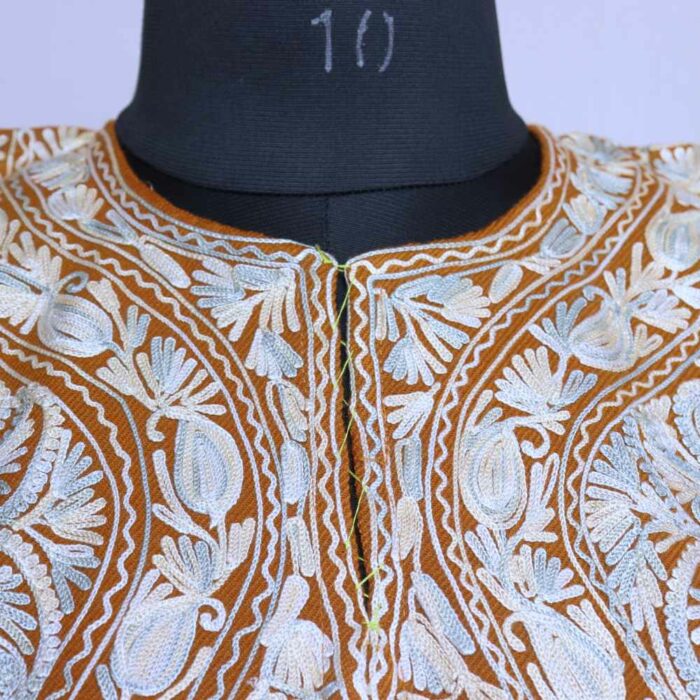 Mustard Jhelum Cashmilon Ari Phiran - Image 3