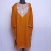 Mustard Cashmilon Posh Ari Pheran
