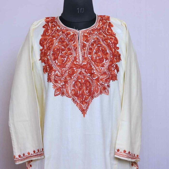 Cream Badami Cashmilon Ari Phiran - Image 3