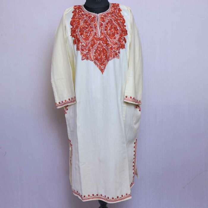 Cream Badami Cashmilon Ari Phiran