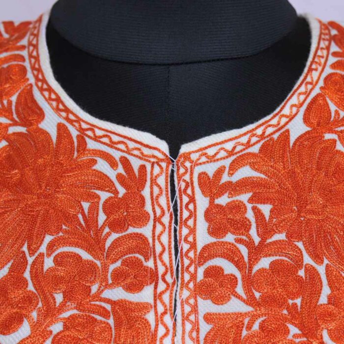 Cream Aftaab Posh Cashmilon Ari Phiran - Image 2