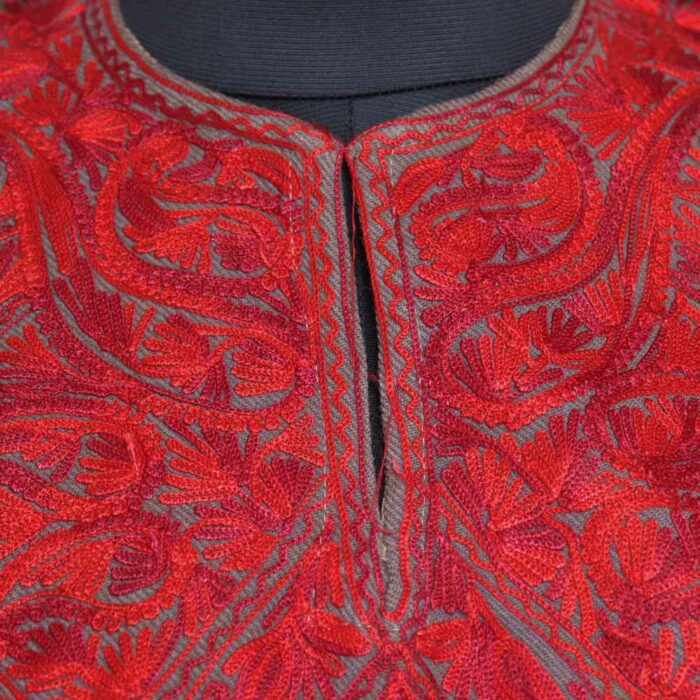 Beige Shalimar Cashmilon Ari Phiran - Image 3