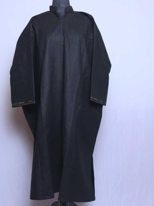 Buy Traditional Custom Men Kashmiri Pheran | Black | With Zip
