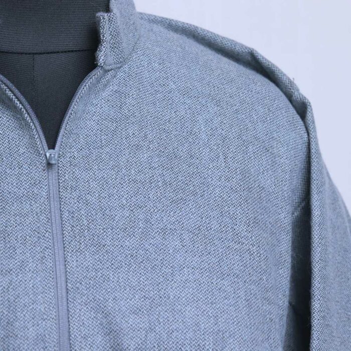 Grey traditional Men Kashmiri Pheran L49 - Image 3
