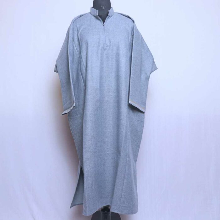 Grey traditional Men Kashmiri Pheran L49