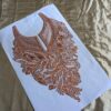 Copper Leaves Neck Tilla Patch