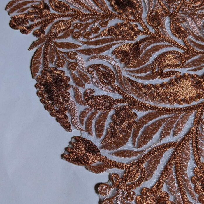 Copper Leaves Neck Tilla Patch - Image 2