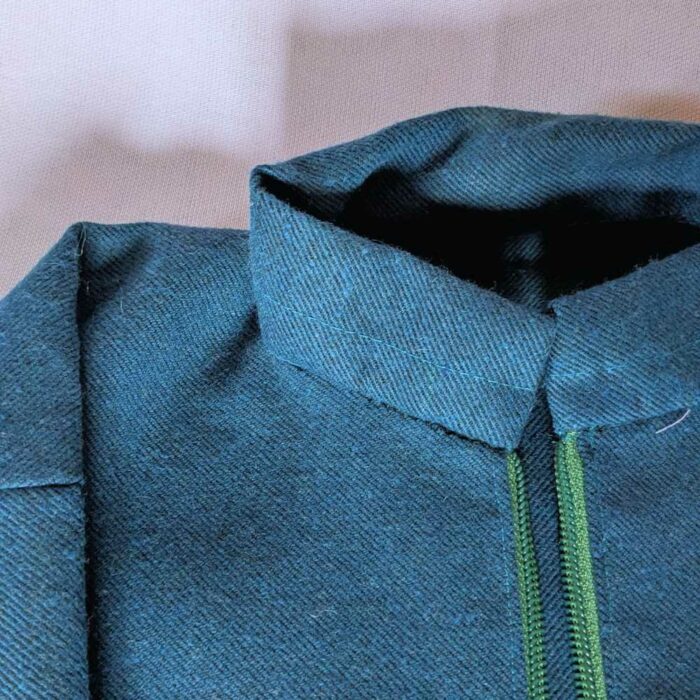 Blue Baby Boy Kashmiri Pheran (Length 21) - Image 2