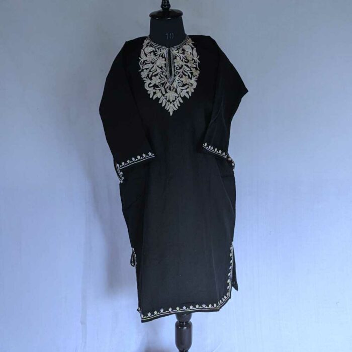 Black Girls Cashmilon Ari Pheran (L40) - Image 2