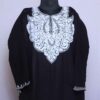 Black Cashmilon Ari Pheran