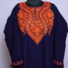 Dark Blue Kashmiri Pheran - Traditional Winter Fashion Heritage