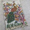 Peacock Kashmiri Chainstitch Wall Hanging 3x2