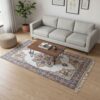 Mandala Hand-Embroidered 5x3 Chainstitch Kashmiri Carpet/Rug
