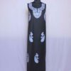 Black Badaami Kashmiri Woolen Suit With Aari Embroidery