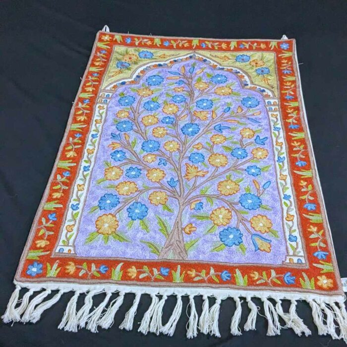 Tree 3x2 Chainstitch Hand-Embroidered Wall Hanging