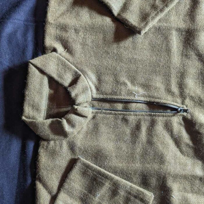 Olive Green Baby Boy Kashmiri Pheran ( 1-2 Years) - Image 2
