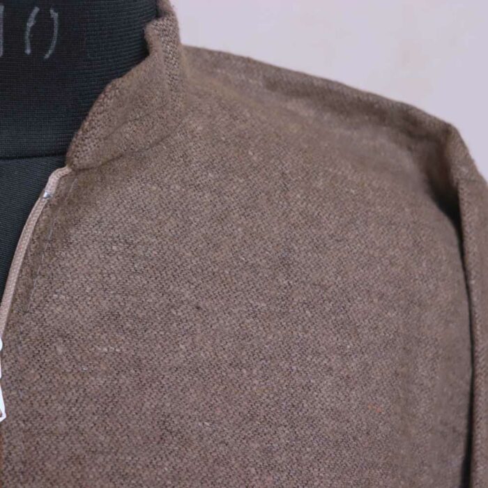 Light Brown traditional Men Kashmiri Pheran L48.5 - Image 2