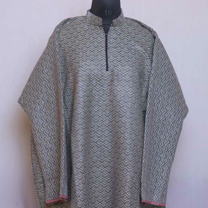 Naqashi traditional Men Kashmiri Pheran L48.5 - Image 3