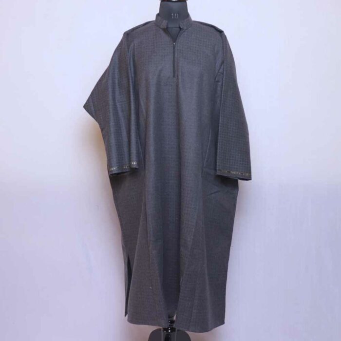 Charcoal Box traditional Men Kashmiri Pheran L47.5