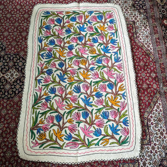 6x4 Handmade Chinari Namda Rug