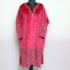 Maroon Velvet Cutwork Pheran