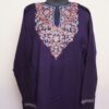 Navy Blue Paper Mache Design Raffal Pheran