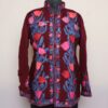 Maroon Aari Cashmilon Short Jacket