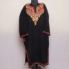 Black Habba Khatoon Kashmiri Pheran with Aari Embroidery