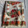 Shahi Cream Georgette Kashmiri Saree With Aari Embroidery
