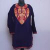 Blue Naar Cashmilon Short Kashmiri Pheran (L34)
