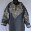 Grey Tweed Aari Zari Kashmiri Pheran
