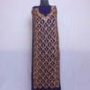 Navy Blue Badaam Jaal Kashmiri Woolen Cashmilon 2PC Unstitched Salwar Suit