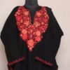 Black Chinari Kashmiri Pheran with Aari Embroidery