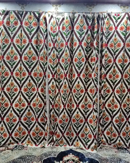Shahi Crewel Work Curtain