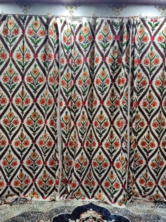 Shahi Crewel Work Curtain
