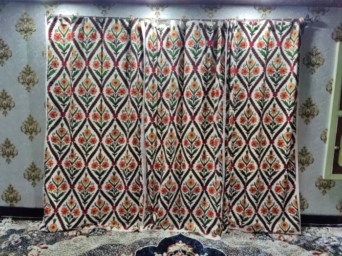 Shahi Crewel Work Curtain