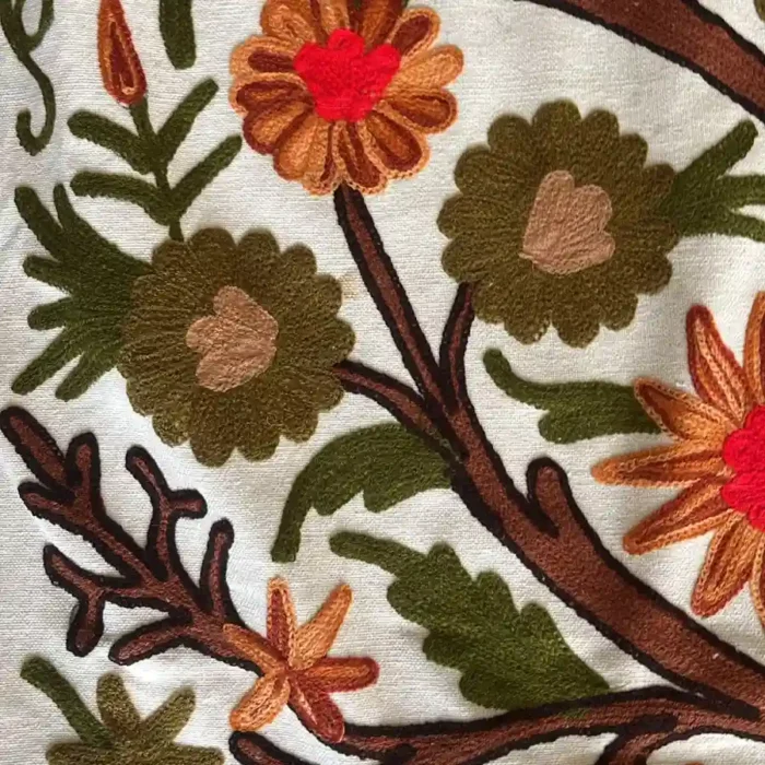 Mughlai Crewel Work Curtain - Image 4