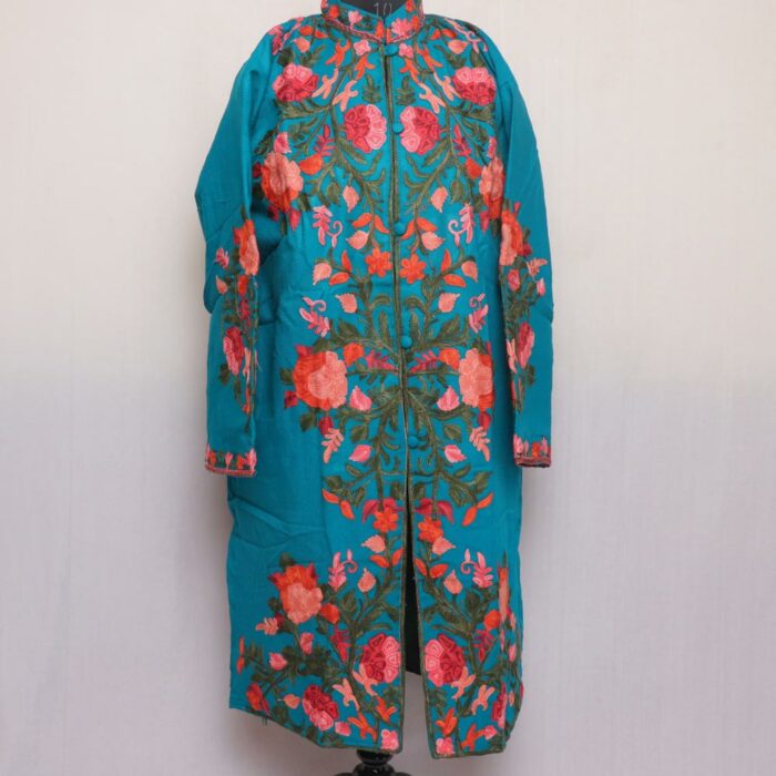 Ferozi Aari Cashmilon Kashmiri Jacket