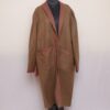 Brown Tweed Gown with Handwork