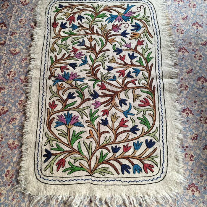 Pure Wool Handmade Duru Namda Rug 3x5