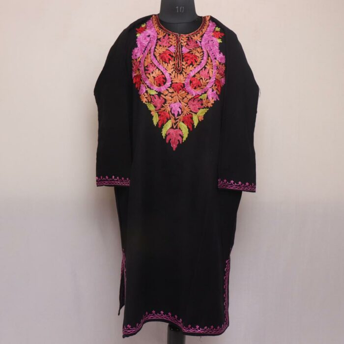 Kruhun Kishmish Pheran with Aari Embroidery