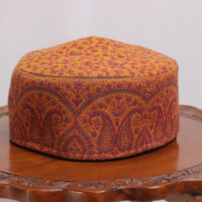 Mustard Shahi Kani Cap