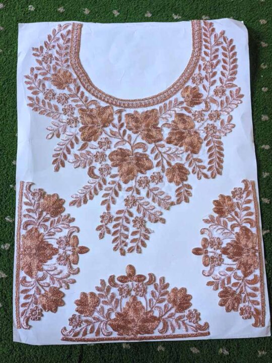 Posh Baag Copper Cutwork Tilla Patch Set