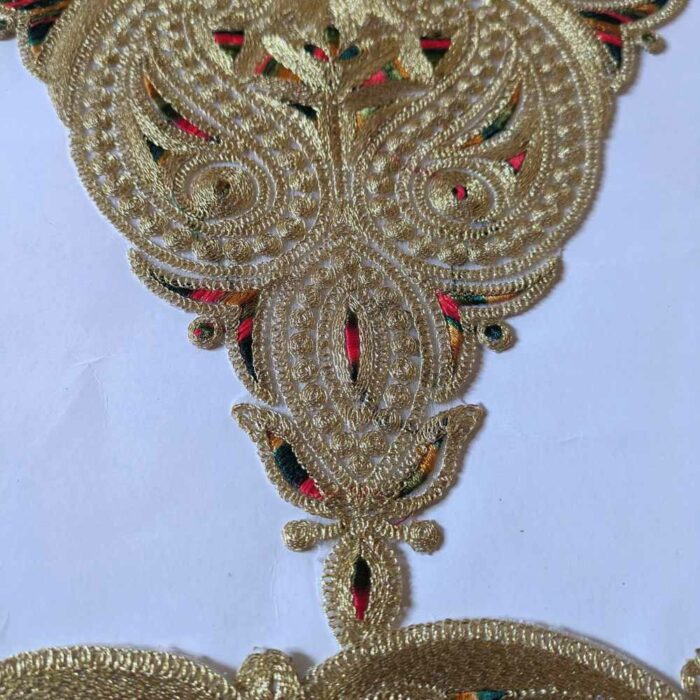 Golden Badami Alia Tilla Patch With Border 1.5m - Image 2