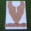 Copper Orange Badami Alia Tilla Patch With Border 1.5m