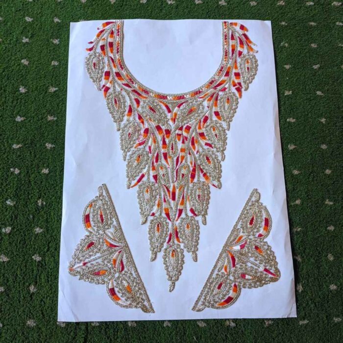 Wuzmal Cutwork Tilla Patch Set