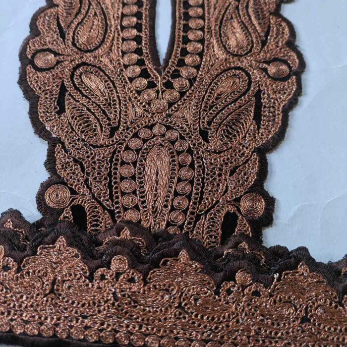 Wine Copper Tilla Patch With Border 1.5m - Image 2